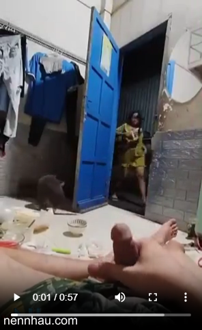 Anh họ nắm tóc còn doggy vậy con không chạy được cực phẩm