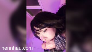 Lộ clip Em Lan mê cosplay - hóa trang thành người nhện bú cu cực phê