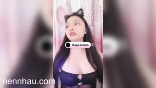 Xem ngay Bé Mèo Đen Xinh Gái Vú Bự Live App Show Ngực Khủng