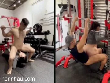 Tuyệt đỉnh Cặp Đôi Dâm Dục Vừa Tập Gym Vừa Làm Tình