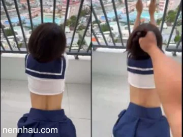Doggy Em Hàng Cosplay Ngoài Bang Công full HD không che