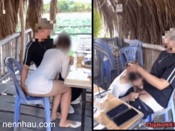 Miền Tây Ăn Nhậu Xong Được Em Ghệ Bú Cu Tại Quán cực hot