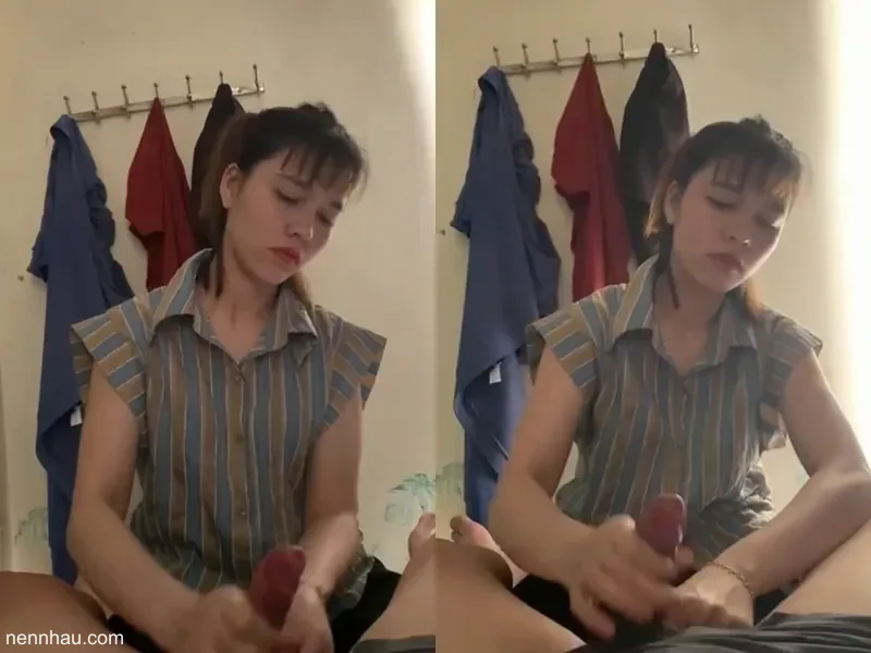 Anh trai đi vắng, ép vợ của anh trai sục của cặc cho mình xuất tinh hot nhất