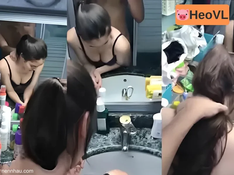 Mới nhất Đang make up thì anh bồ vào doggy