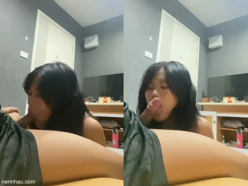 Em bú cu hăng đến mức ho sặc sụa P1 không thể bỏ lỡ