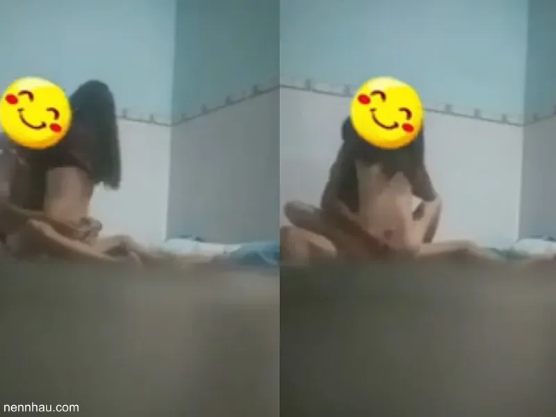 Quay lén được cảnh cặp đôi trẻ làm tình ở phòng trọ cực đỉnh