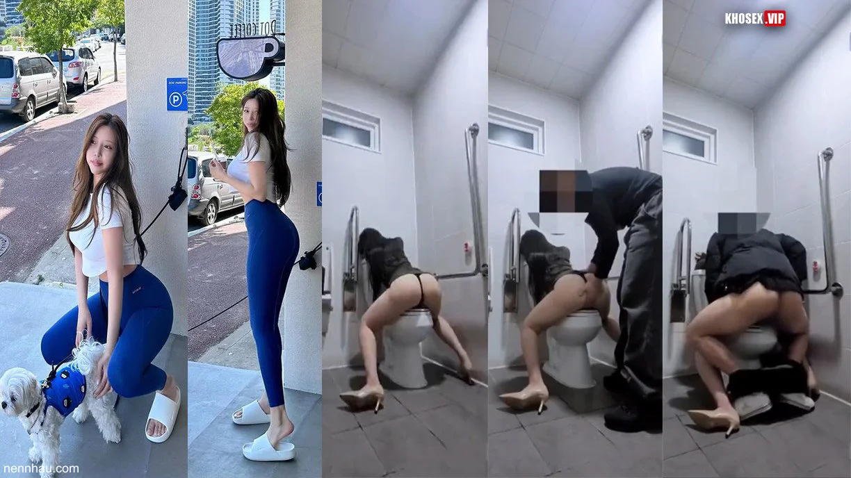 Full HD Gái say rượu trong toilet bị nhiều thằng địt