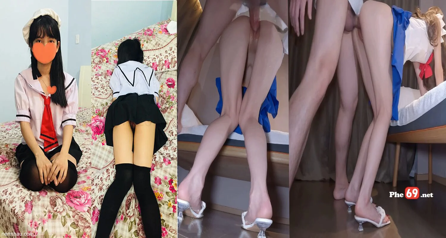 Cực hot Series gấu sinh viên năm nhất – Em cosplay nữ sinh chiều người yêu