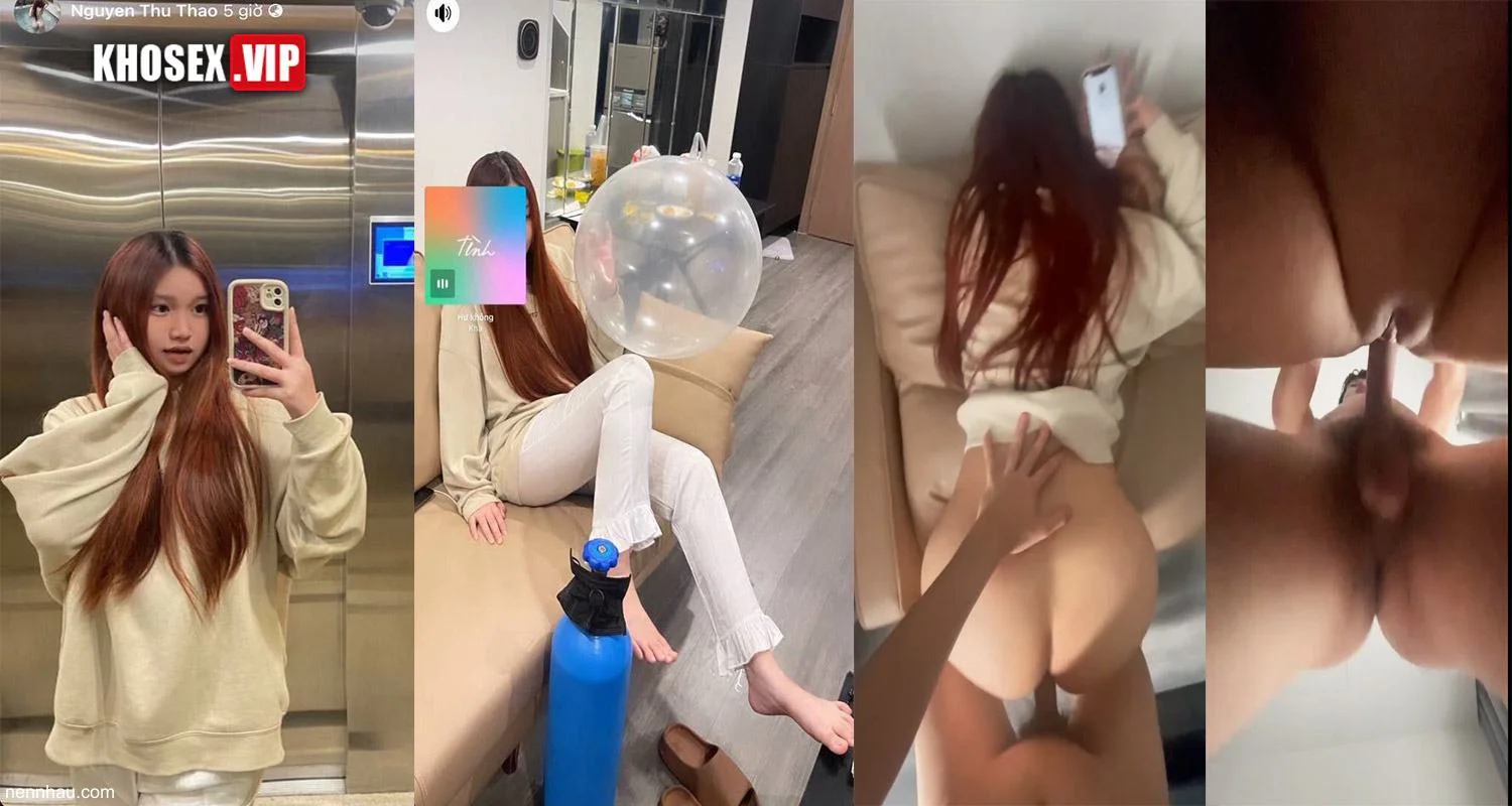 Đỉnh của đỉnh Clip sex việt Doggy gái xinh Nguyễn Thu Thảo như máy khâu làm lồn em co giật