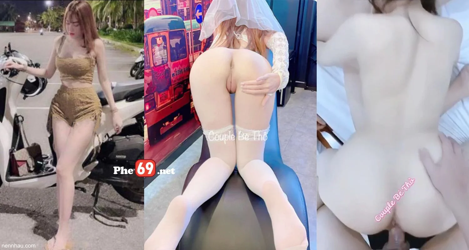 Threesome Couple Bé Thỏ chân trần, xuất tinh vào lồn cực phê full HD không che
