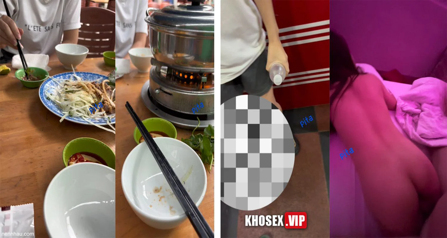 Checker Pita pé người yêu rủ đi ăn lẩu bê xong rồi húp em luôn cực kỳ chất lượng