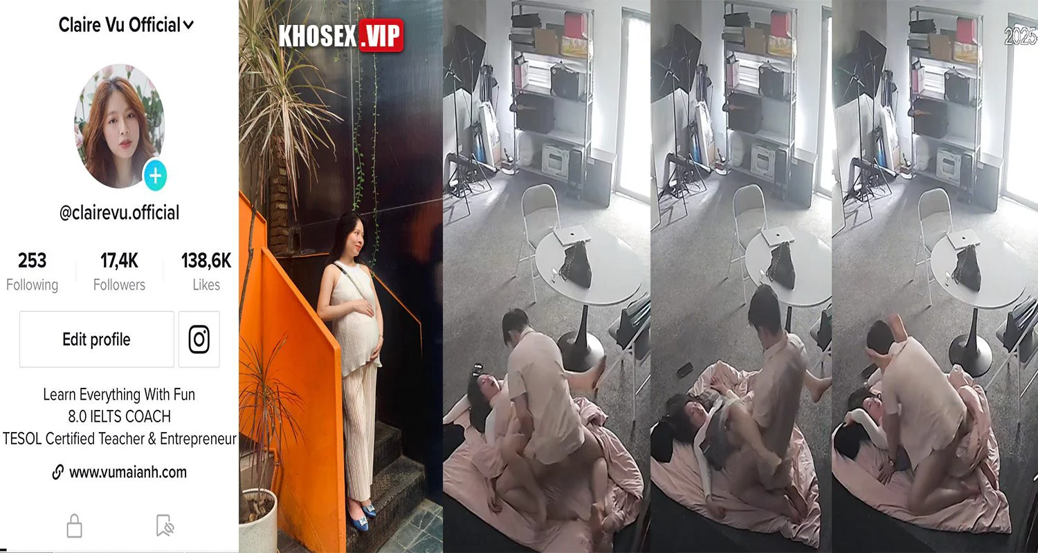 Hack Camera Clip nóng Cô giáo Vũ Mai Anh dạy Tiếng Anh lộ clip sex địt nhau với học viên (Full Clip) cực kỳ chất lượng