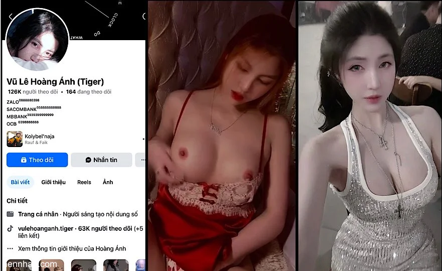 [Hot Scandal] Bản Full Hot Girl Vũ Lê Hoàng Ánh hơn 120k FL lộ clip bú bóng địt nhau bét tè lè nhè rên la khẩu dâm lên đỉnh co giật xem ngay