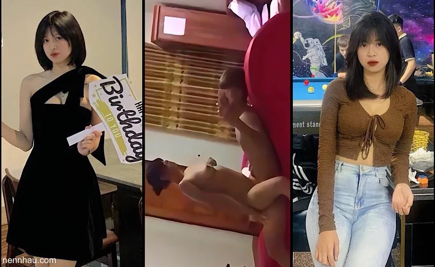 Lộ clip Hồng Thuyên 2k5 sinh viên DTU lộ clip địt nhau cực dâm lê lết từ ghế santra vào nhà tắm cực dâm đĩ