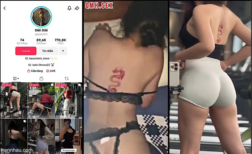 [Hot] Hot Tiktoker Dii Dii Gymer hơn 90k Follow mông khủng long vú to lộ clip địt nhau khẩu dâm bét nhè với người yêu rên la thảm thiết mới nhất hôm nay