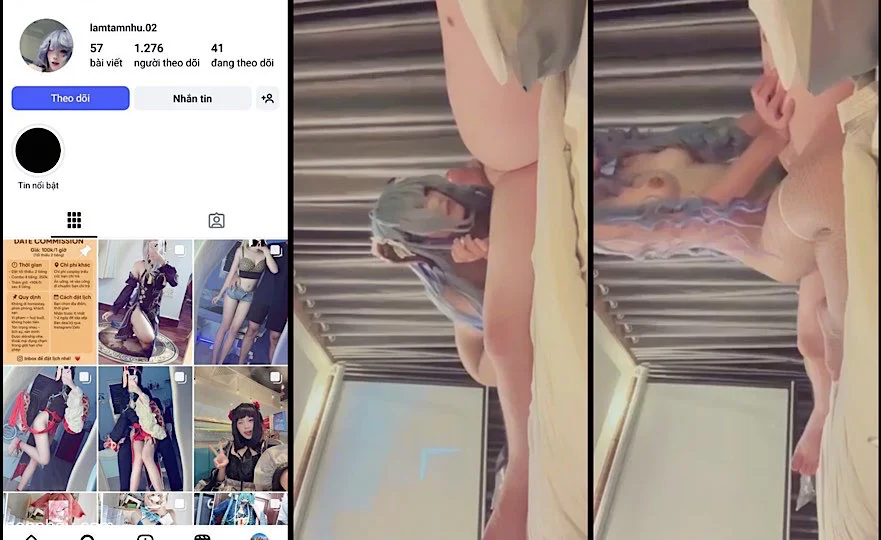 [Hot] Lâm Tâm Như idol Cosplay lộ clip địt bọp với FWB Part 1 siêu phẩm