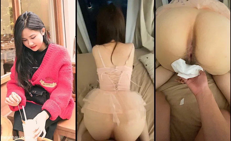 Chất lượng cao Cực phẩm Tinder Thanh hoá Mộc Chi 2k4 da trắng mướt body mông má như siêu mẫu địt không bao xuất trong đầy bướm