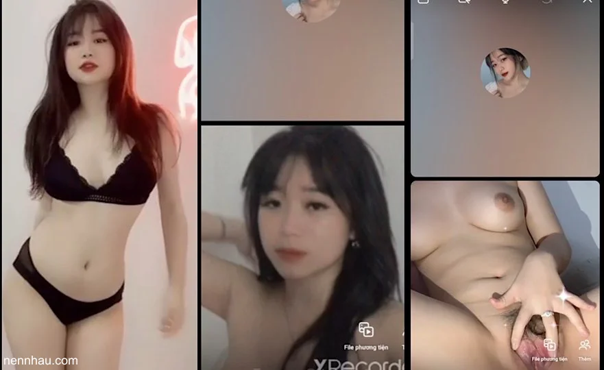 Bom tấn 	[HOT] Hot Girl Hà Nội Phan Trâm Anh Lộ clip chát sết show vú thủ dâm vếu căng bím hồng ngon đét Part 2