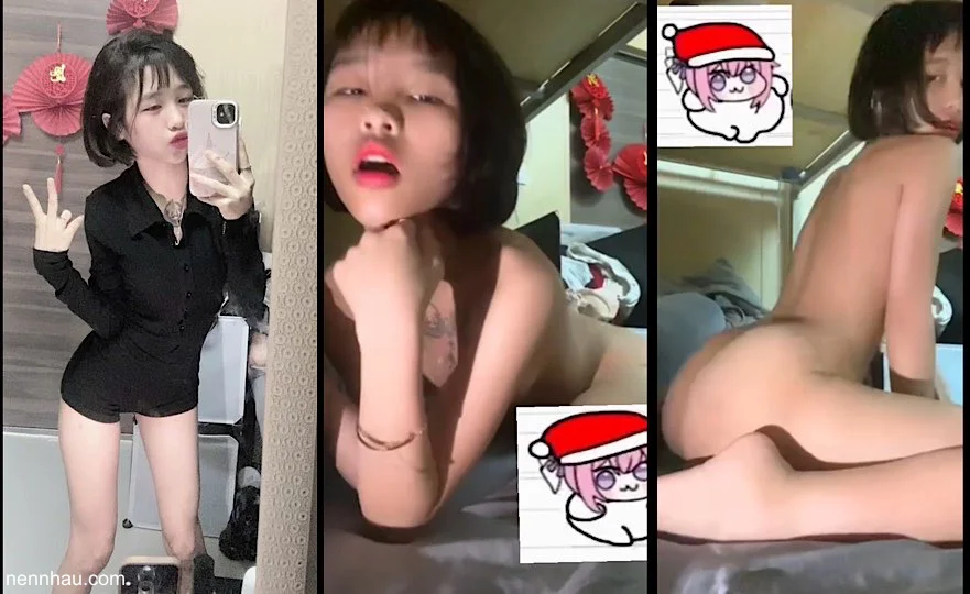 Siêu ngon Hà My 2k6 mình dây loly xăm trổ lộ clip chat sex thủ dâm với hồng hà nhi 2k8 biểu cảm siêu dâm đĩ