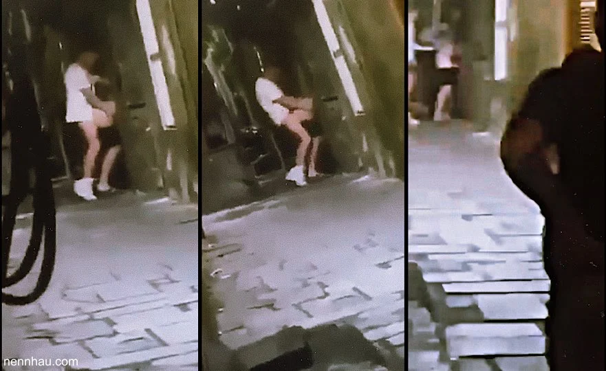 [Shock] Cặp đôi đụ public hơn máy khâu trong hẻm vắng Quận 12 bị hình sự tuần đêm bắt gặp . Vừa lên đỉnh địt tung lol xuất tinh thì lên phường ngồi không thể bỏ lỡ