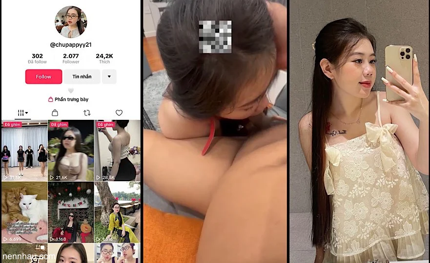 Không thể bỏ lỡ 	[Hot] Huỳnh Nga múi mít chubby siêu dâm làm nô lệ tình dục cho bố đường Part 3