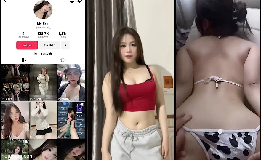 [Hot] Hot Tiktoker hơn 140k Fl Sam sik lại tiếp tục lộ clip . Doggy khẩu dâm ác chiến vãi đái Part 2 chất lượng cao