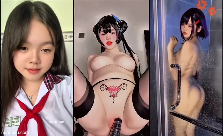 [Hot] Nguyễn Ngọc Trúc Vy THPT Lý Thường Kiệt cosplay nhúng sextoy cực nứng . Còn bé mà vú to mông lồng bàn thế này thì chết các anh cực phẩm