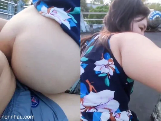Tuyệt đỉnh Mang vợ lên sân thượng đụ public sex