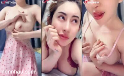Gấu misa idol tiktok lộ hàng khủng trên livetream P1 cực kỳ nóng