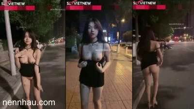 Cực phẩm gái xinh Public show hàng giữa đường Phần 2 nóng bỏng