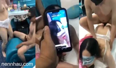 Dắt vợ đi some chồng ngồi quay video cực kỳ nóng