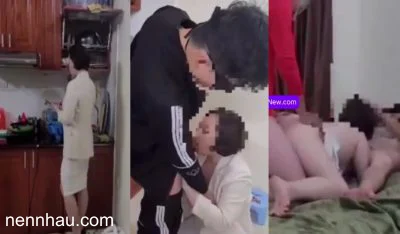 Đang địt với trai thì chồng về đỉnh của chóp