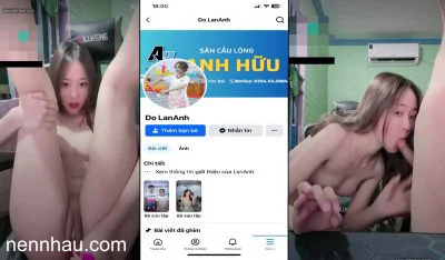 Hot girl facebook đỗ lan anh chủ sân cầu lông show hàng trên app live vì đam mê cực ngon