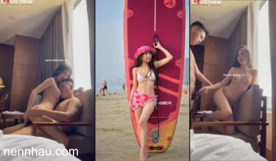 Cực kỳ hot Người Mẫu Thuỳ Trang Lộ Clip Đi Tour Siêu Nét Full HD P2