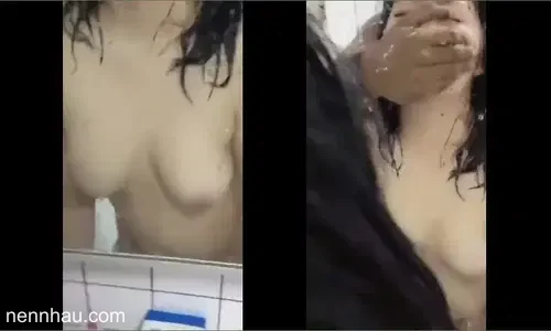 Bom tấn Doggy em trước gương rên to quá làm anh phải bịt miệng