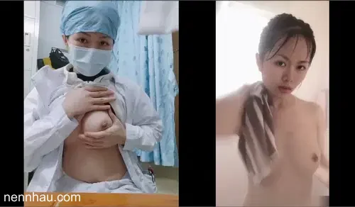 Cực phẩm Nữ y tá thực tập cực dâm show hàng trong phòng khám