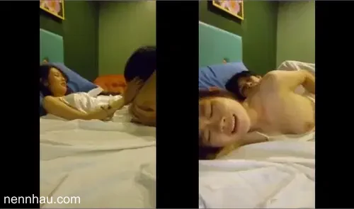 Hai em học sinh vào nhà nghỉ ôn bài sau giờ học đỉnh của chóp