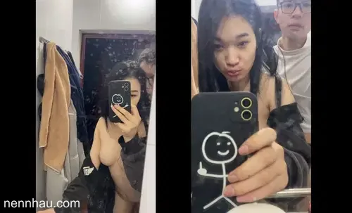 Em gái tự quay phim lộ mặt lúc chịch trong phòng tắm không thể bỏ lỡ