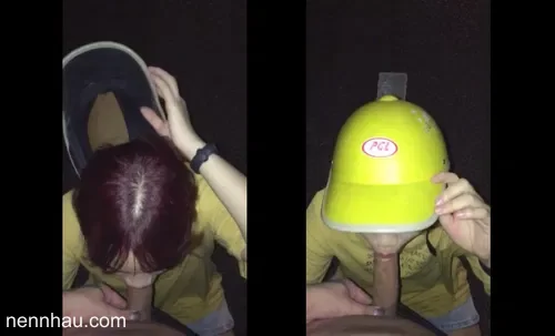 Cực kỳ hot Nửa đêm em bắt đứng giữa đường để em mút