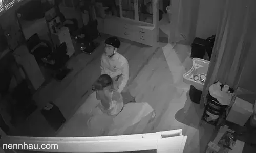 Hack camera chị chủ salon tóc và anh shipper giao hàng đêm cực phẩm