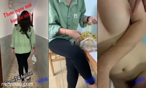 Nóng bỏng Em sinh viên 1m7 thèm anh bún bò nên anh đưa thẳng vào nhà nghỉ vừa ăn vừa đụ – Checker Pita