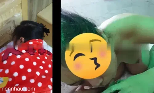 Cực kỳ nóng Anh chơi nhẹ thôi em đang nói chuyện điện thoại với mẹ