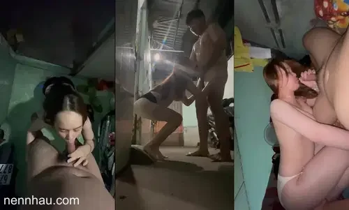 Em hồn nhiên mở cửa phòng trọ ra chịch mặc kệ hàng xóm thấy siêu phẩm