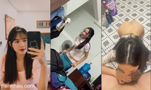 Bé sinh viên bướm hồng hào anh hành hạ em từ phòng tắm ra đến giường ngủ nóng bỏng