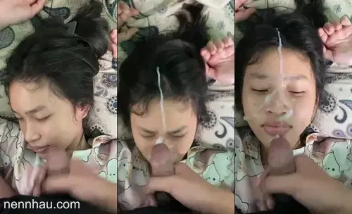 Chất lượng cao Cô bạn thân tuổi mới lớn xuất tinh lên mặt em chỉ sợ bắn vào lỗ mũi