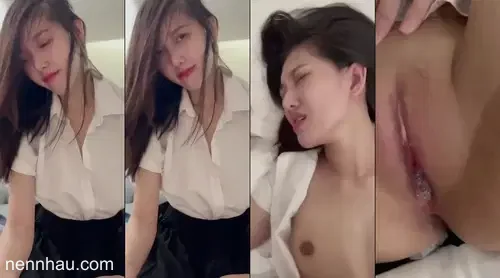 Cực kỳ nóng Em nhân viên văn phòng cực phẩm xuất rồi mà anh còn cố nhấp tinh sủi cả bọt trong bướm em