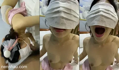 Lộ clip Bé nữ sinh cực phẩm tập bú cu mà xuất tinh vào miệng em nuốt ngon lành
