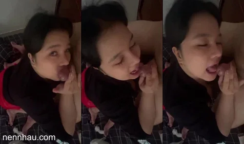 Kỹ năng bú cu dùng lưỡi đá bi đỉnh cao của em làm anh sướng run người đỉnh của chóp