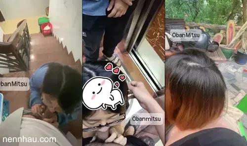 Siêu ngon Bé sinh viên kính cận nghiện public từ thang bộ nhà nghỉ đến thang máy, quán cà phê chỗ nào em cũng chơi