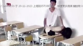 Cặp đôi quan hệ tình dục trong lớp học và phát hiện camera giám sát siêu hot